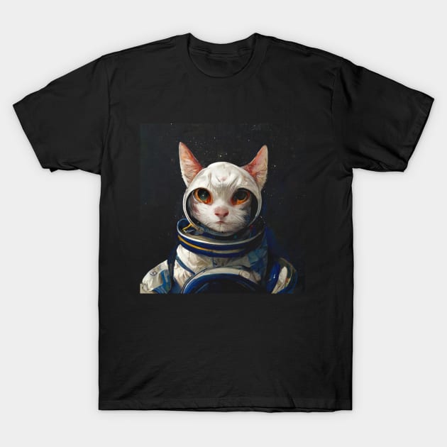 Cat Vintage #28 T-Shirt by daffdyindustries